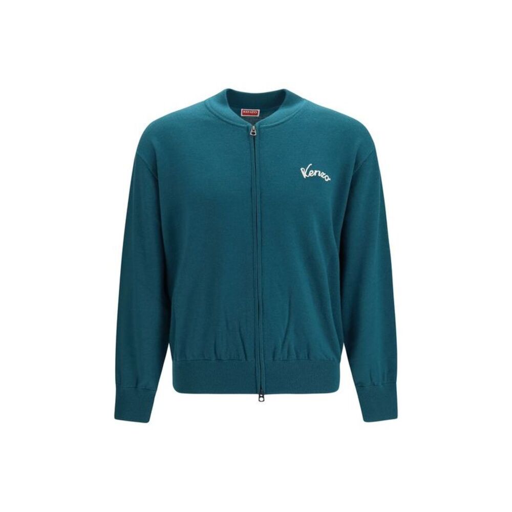 Kenzo Bicolor Wool Oves Aries Men's Cardigan